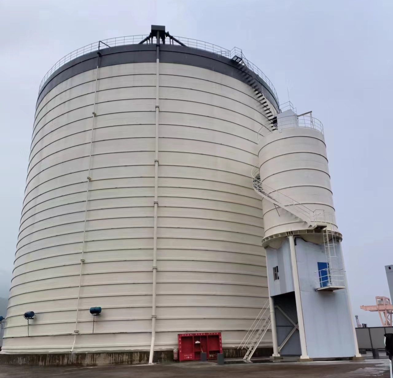 虞城10万吨水泥钢板库